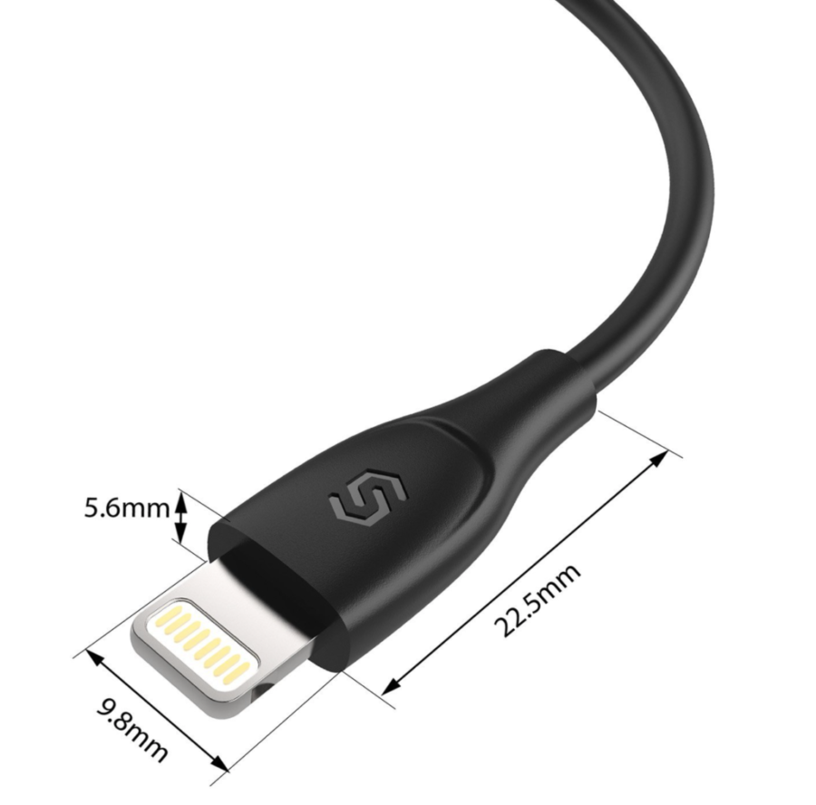 Kabel Lightning UNBREAKcable Syncwire | Certyfikat Apple MFi | iPhone Xs, Xs Max, Xr,  X, 8, 8 Plus, 7, 7 Plus, 6S, 6S Plus, 6, 6 Plus, SE, 5S, 5C, 5, iPad Mini, iPad Air, Pro  | - obrazek 2