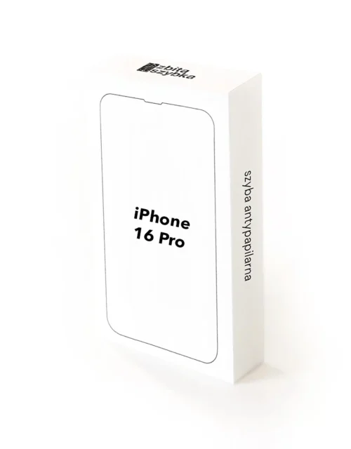 Szkło hartowane iPhone 16 Pro zdjęcie