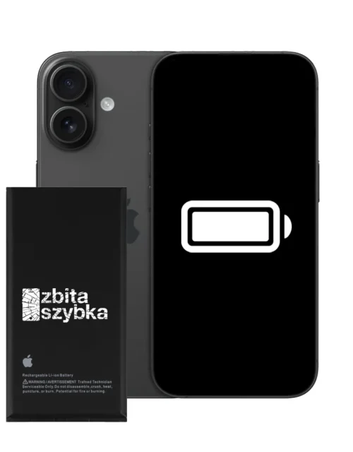 iPhone 16 Plus - wymiana baterii | zdjęcie