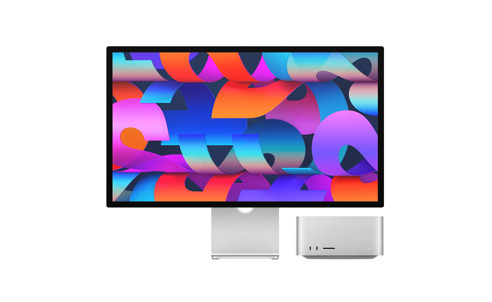 Mac Studio z monitorem