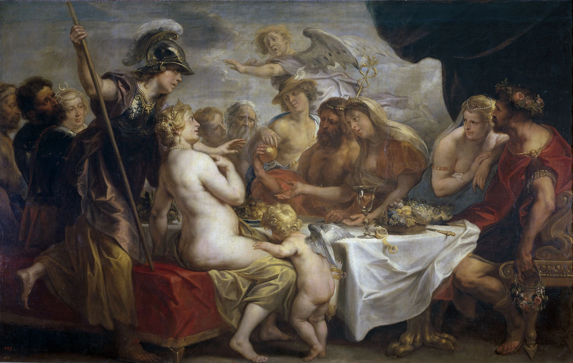 Złote jabłko niezgody - Jacob Jordaens