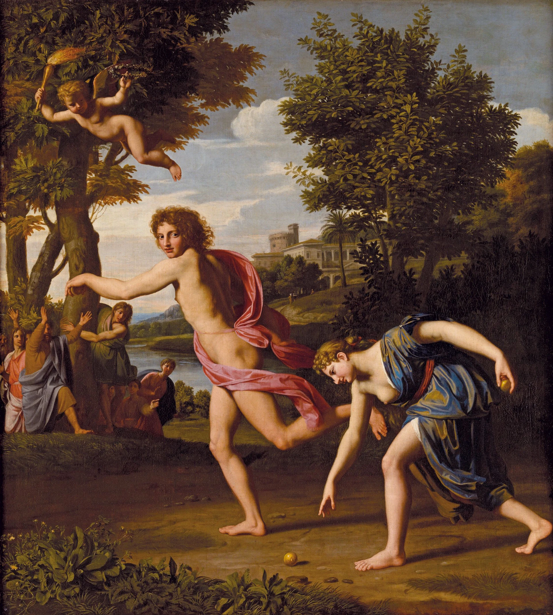 Atalante i Hippomenes - Nicolas Colombel